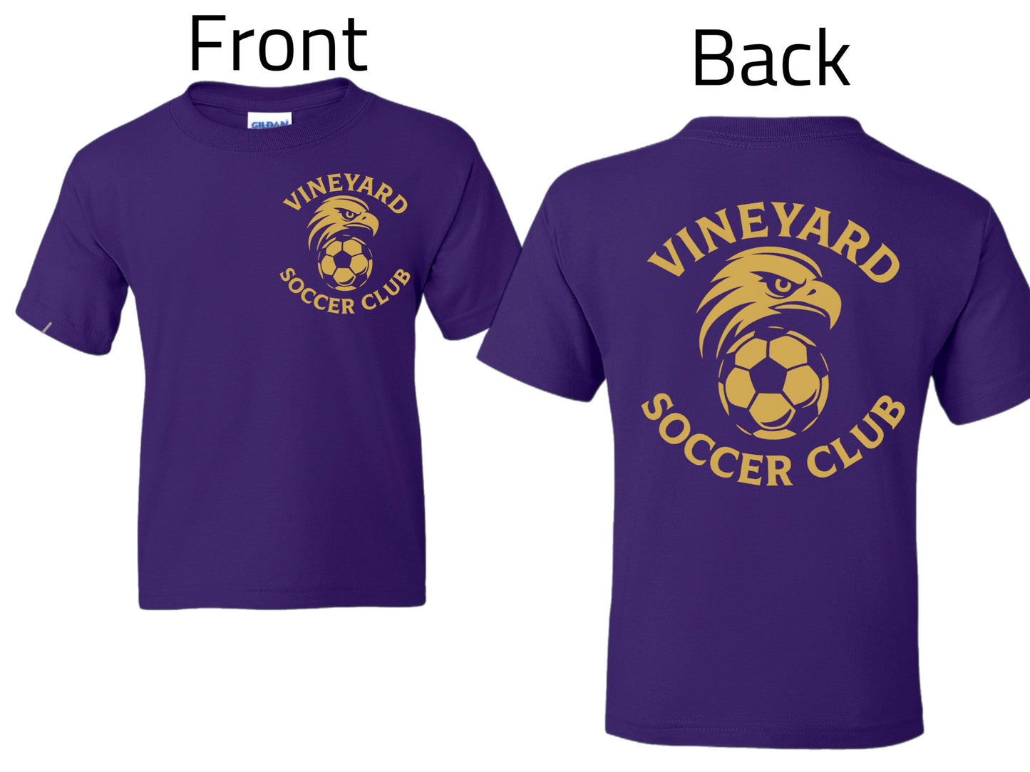 VCS SOCCER CLUB SPIRIT SHIRT - adult sizes