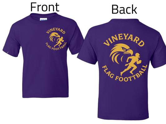 VCS FLAG FOOTBALL CLUB SPIRIT SHIRT - adult sizes
