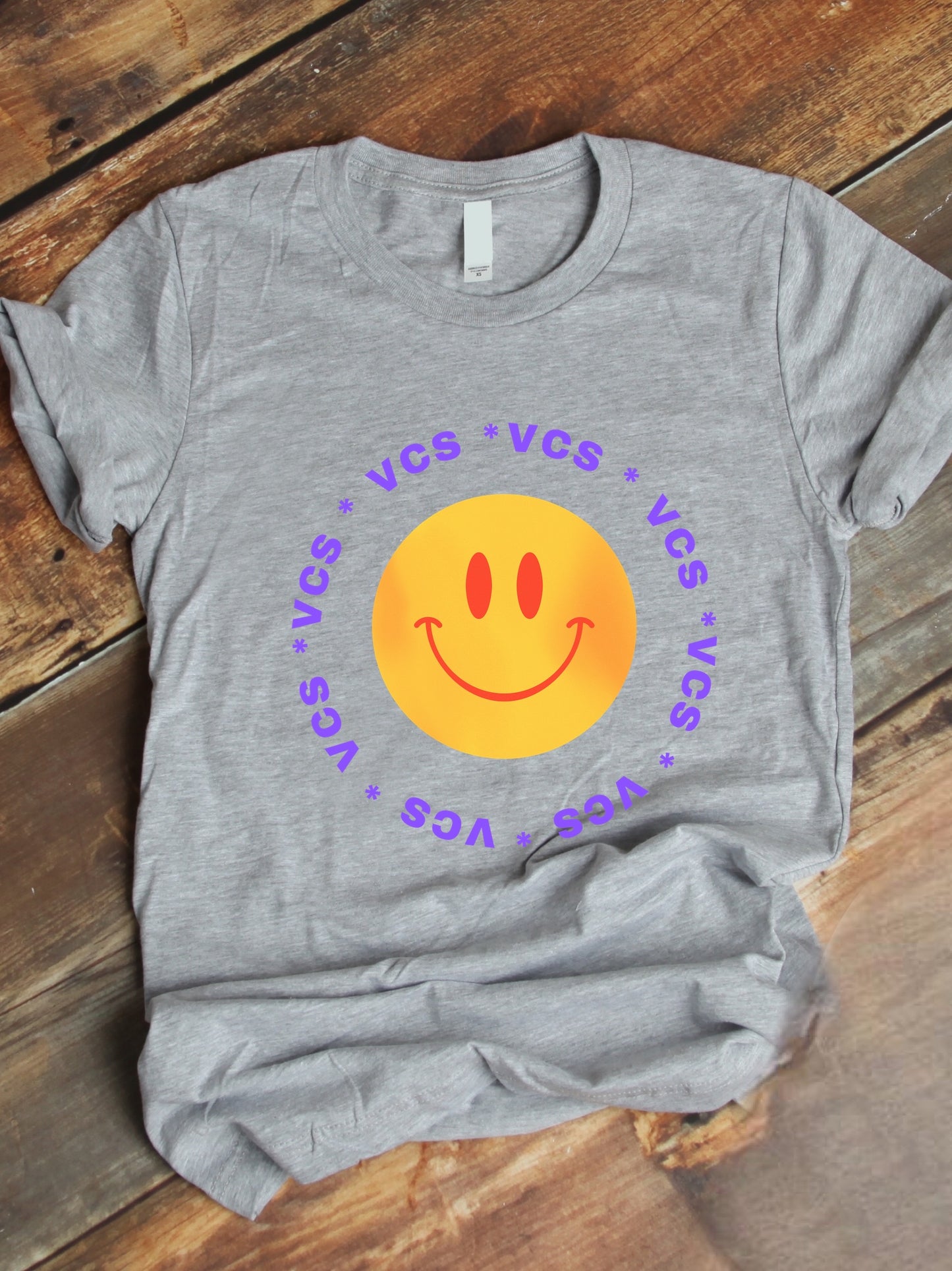 MIDDLE SCHOOL  SMILEY FACE TEE ( PRE ORDER)