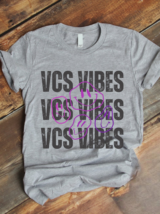 MIDDLE SCHOOL  VCS VIBES TEE ( PRE ORDER)