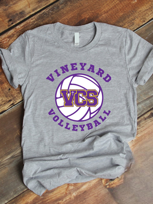 VOLLEYBALL PARENT TEE (pre order )